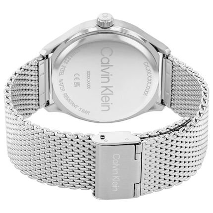 Relógio Calvin Klein Masculino Aço Prateado 25200352 - Marca Calvin Klein