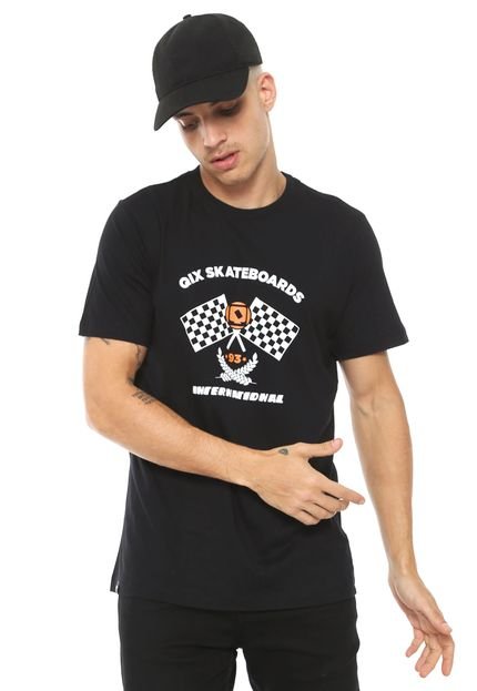 Camiseta Qix Art Racer Preta - Marca Qix