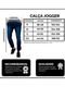 Kit 02 Calças Jogger Jeans Masculina Azul Médio e Marmorizado - Marca CKF Wear