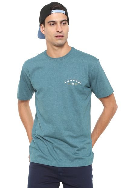 Camiseta Volcom Signer Art Verde - Marca Volcom