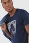 Camiseta Mr Kitsch Estampada Azul-Marinho - Marca MR. KITSCH