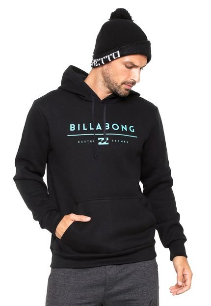 Moletom Flanelado Fechado Billabong Unity Preto - Marca Billabong