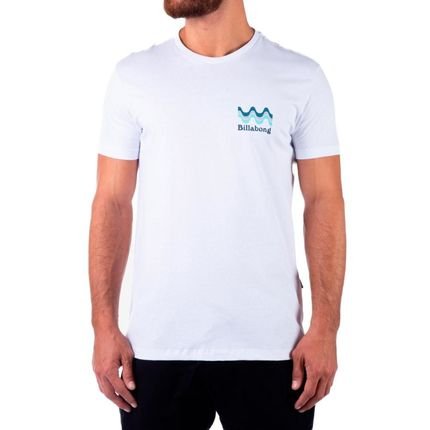 Camiseta Billabong Segment II SM23 Masculina Branco - Marca Billabong
