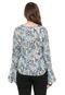 Blusa My Favorite Thing(s) Floral Azul - Marca My Favorite Things