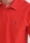 Camisa Polo Aleatory Logo Vermelha - Marca Aleatory