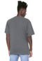 Camiseta Hurley Oversize Optic Cinza/Azul - Marca Hurley