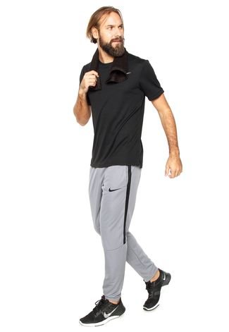 Calça Nike Reta Epic Knit Cinza