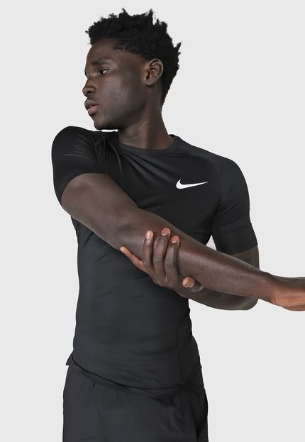 Camiseta Nike Ss Tight Preta - Marca Nike