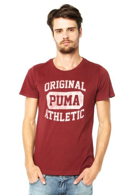 Camiseta Mc Puma Varsity Peacoat Vinho - Marca Puma