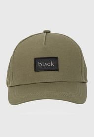 Black Jockey Cap Twill Green Black Bubba