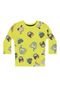 Camiseta em Meia Malha para Bebê Menino Quimby Verde - Marca Quimby