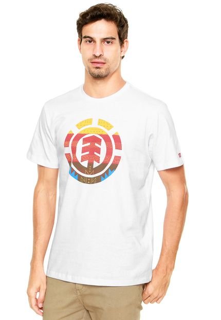 Camiseta Element Pack Icon Branca - Marca Element