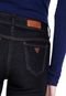 Calça Jeans Guess Skinny Pespontos Azul-marinho - Marca Guess