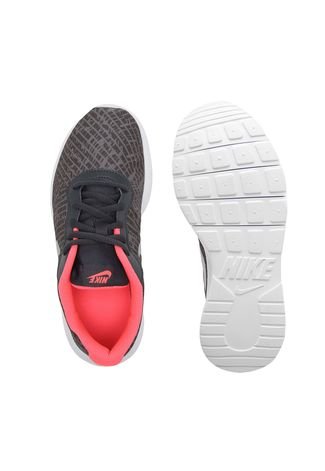 Tênis Nike Tanjun Print GS Cinza