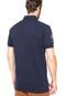 Camisa Polo Tommy Hilfiger Regular Fit Logo Lateral Azul - Marca Tommy Hilfiger