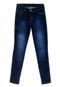Calça Skinny Jeans Juvenil Menina Reduzy - Azul Escuro - Marca Reduzy