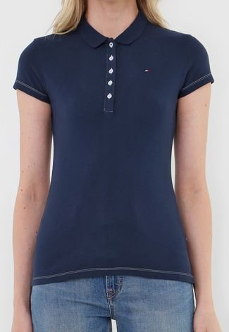 Camisa Polo Tommy Hilfiger Color Azul