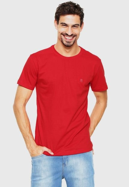 Camiseta Polo Wear Básica Vermelha - Marca Polo Wear