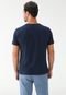 Camiseta Aramis Slim Estampada Azul-Marinho - Marca Aramis