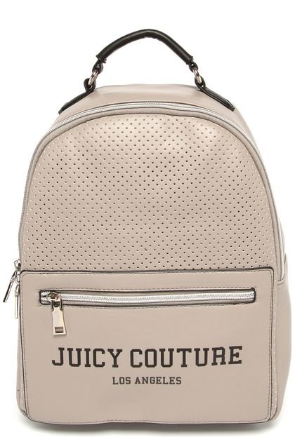 Mochila Juicy Couture Perfuros Cinza - Marca Juicy Couture