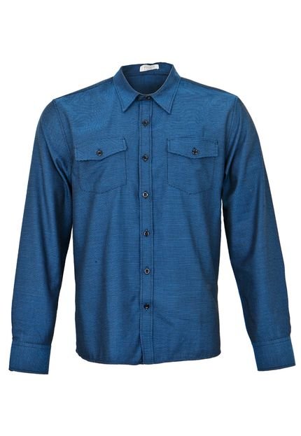 Camisa FiveBlu Serious Azul - Marca FiveBlu