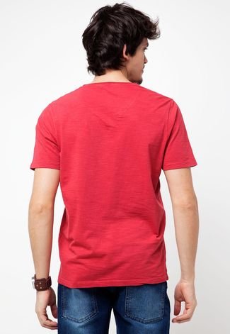 Camiseta Colcci Slim Fine Vermelha