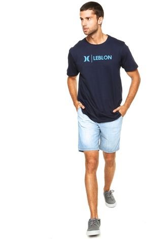 Camiseta Hurley Leblon Azul Marinho