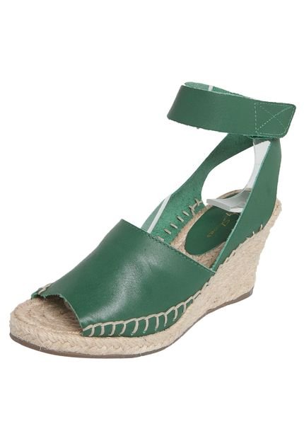 Sandália City Shoes Casual Verde - Marca City Shoes