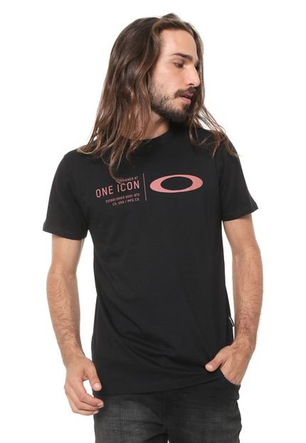 Camiseta Oakley Neo Street Sign Preta - Marca Oakley