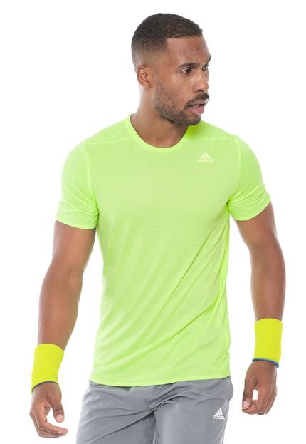 Camiseta adidas Performance Supernova M Verde - Marca adidas Performance