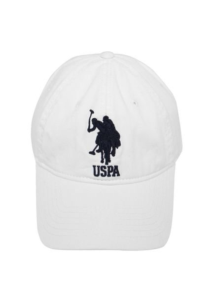 Boné U.S. Polo Strapback USPA Branco - Marca U.S. Polo