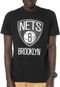 Camiseta New Era Brooklyn Nets Preta - Marca New Era