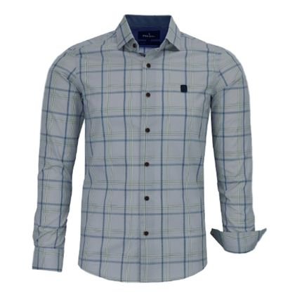 Camisa Adulto Xadrez Slim Original Amil Exclusivo 2023 Top cor 6 - Marca Amil