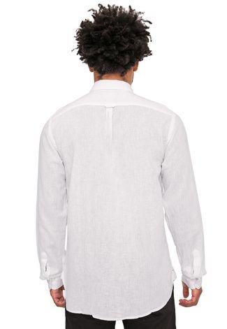 Camisa Yacht Master Slim Lisa Off-white