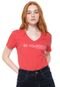 Camiseta Calvin Klein Jeans Be Yourself Vermelha - Marca Calvin Klein Jeans