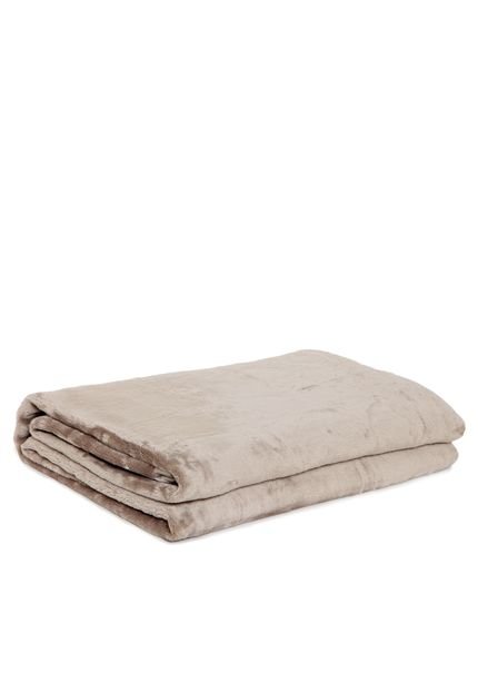 Cobertor Solteiro Kacyumara Blanket Bege - Marca Kacyumara