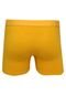 Cueca Lupo Boxer Logo Amarela - Marca Lupo