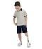 Polo Infantil Masculina Listrada Trick Nick Bege - Marca Trick Nick
