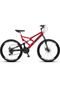 Bicicleta Colli Gps Full Suspension Aro 26 Vermelho - Marca Colli