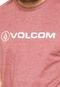Camiseta Volcom Euro Pencil Vermelha - Marca Volcom