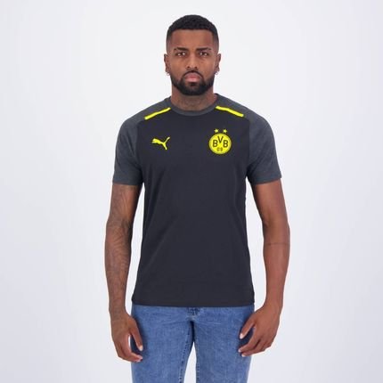 Camisa Puma Borussia Dortmund Casual Preta - Marca Puma