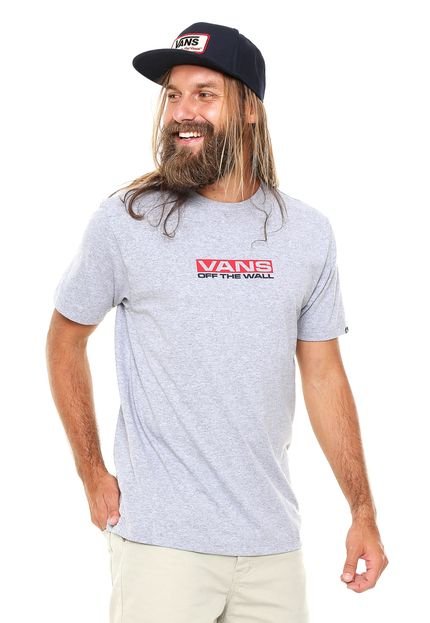 Camiseta Vans Side Waze Cinza - Marca Vans