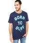 Camiseta New Era Born To Surf Azul Marinho - Marca New Era