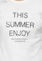 Camiseta Malwee Summer Enjoy Branco - Marca Malwee