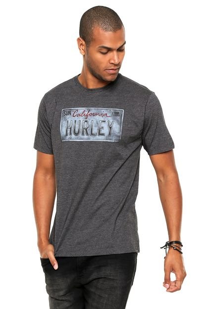 Camiseta Hurley Licence Plate Cinza - Marca Hurley