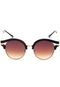 Óculos de Sol Thelure Redondo Dourado/Marrom - Marca Thelure