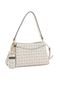 Bolsa Feminina Monograma Tramas Ombro Bege 3484492 - Marca Chenson