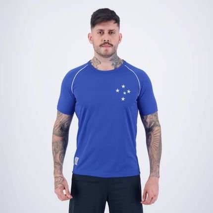 Camisa Cruzeiro Basic Azul - Marca Retrômania