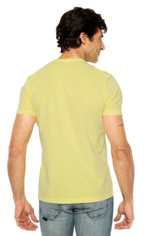 Camiseta Ellus Bolso Amarela