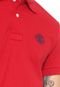 Camisa Polo Rock&Soda Reta Logo Vermelha - Marca Rock&Soda